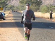 At the finish of my 10th half marathon around a 6:25/mile pace